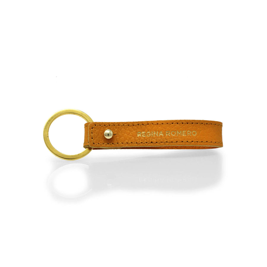 LLAVERO - Naranja Regina Romero Accesorio Llavero Para Dama en Piel