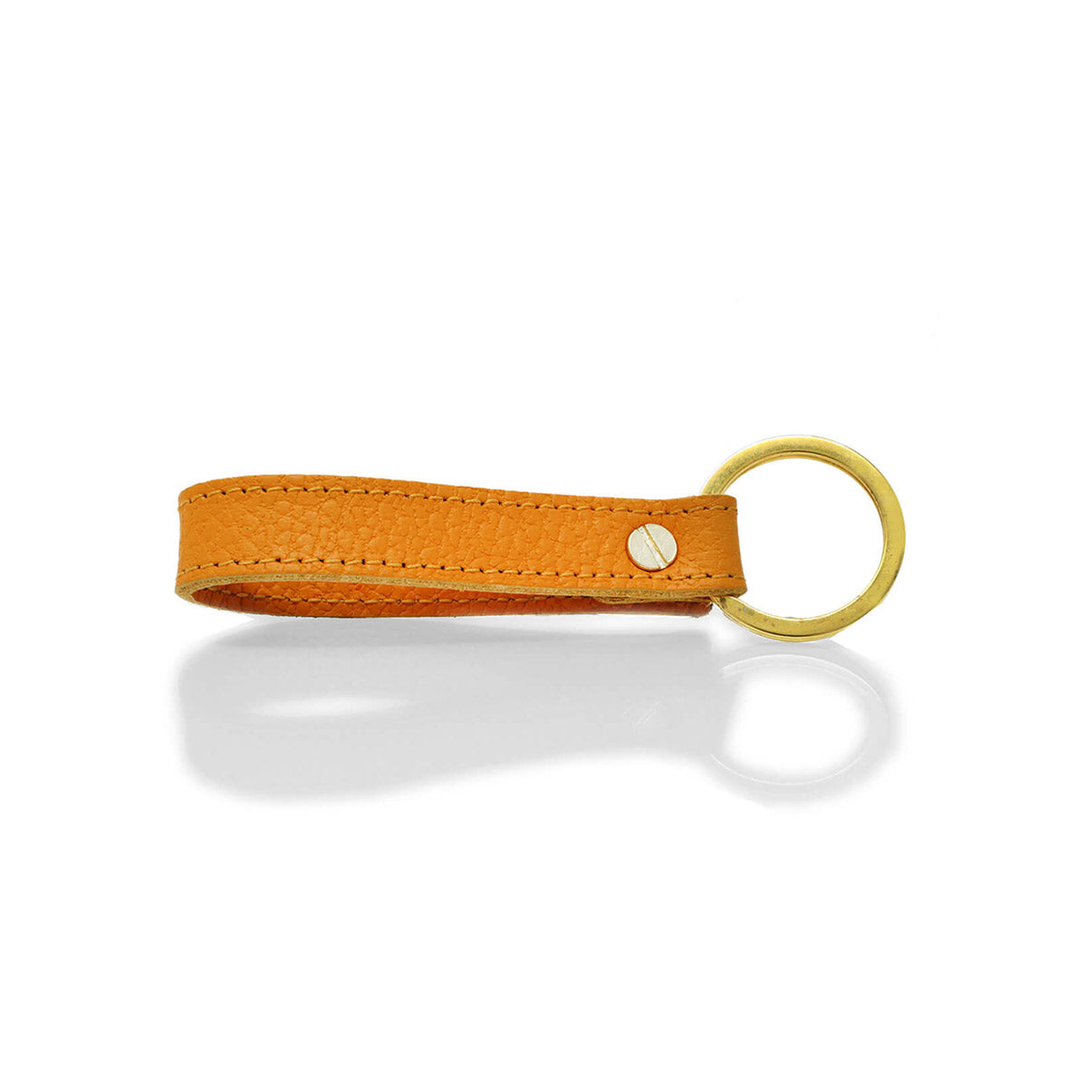 LLAVERO - Naranja Regina Romero Accesorio Llavero Para Dama en Piel