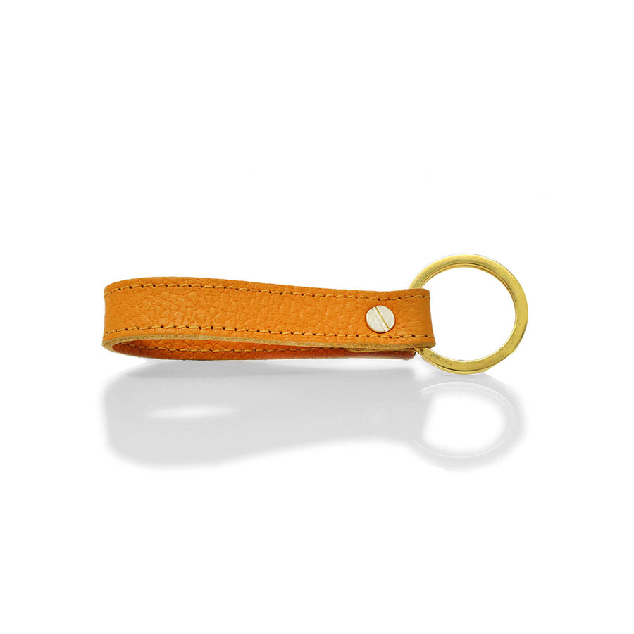 LLAVERO - Naranja Regina Romero Accesorio Llavero Para Dama en Piel