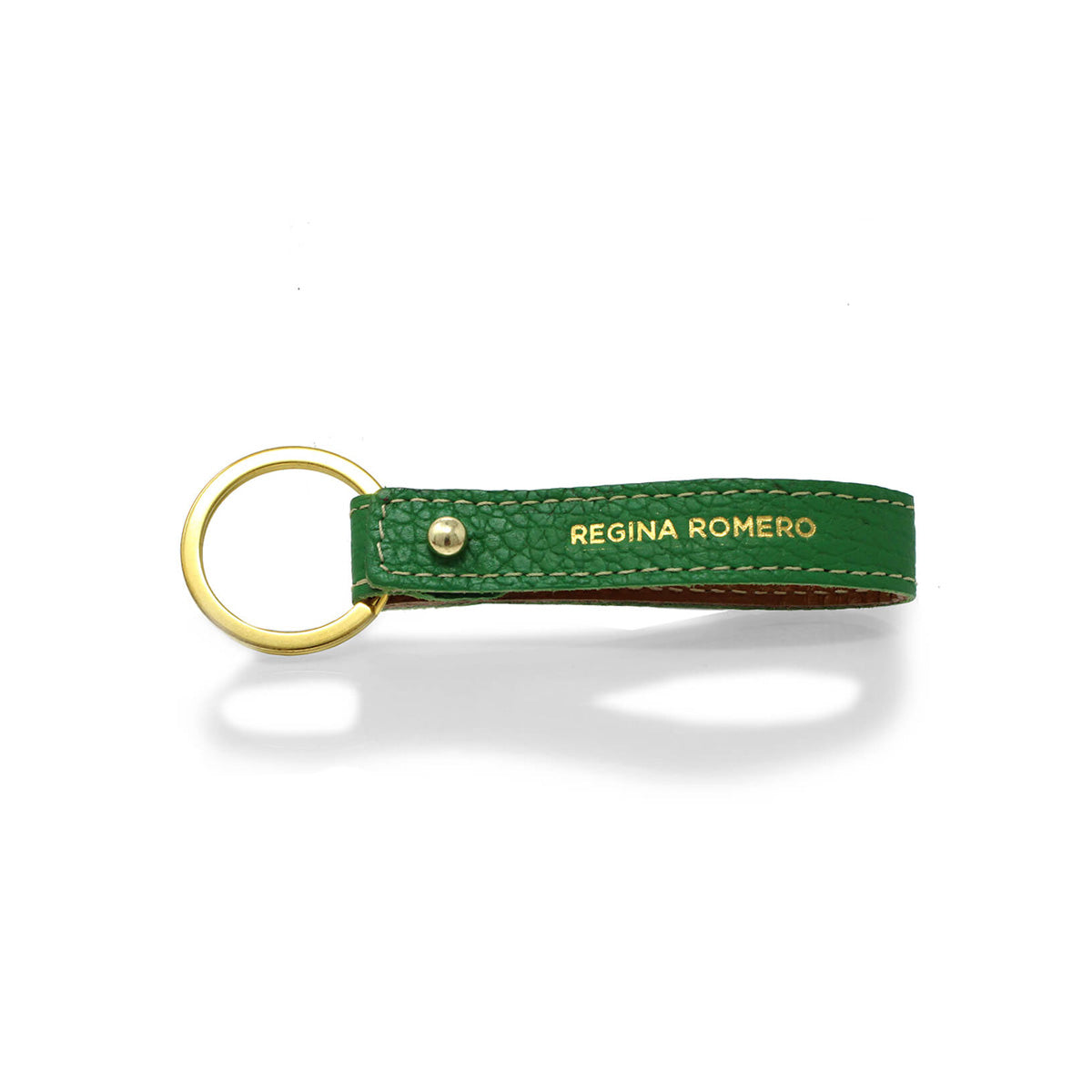 LLAVERO - Verde Regina Romero Accesorio Llavero Para Dama en Piel