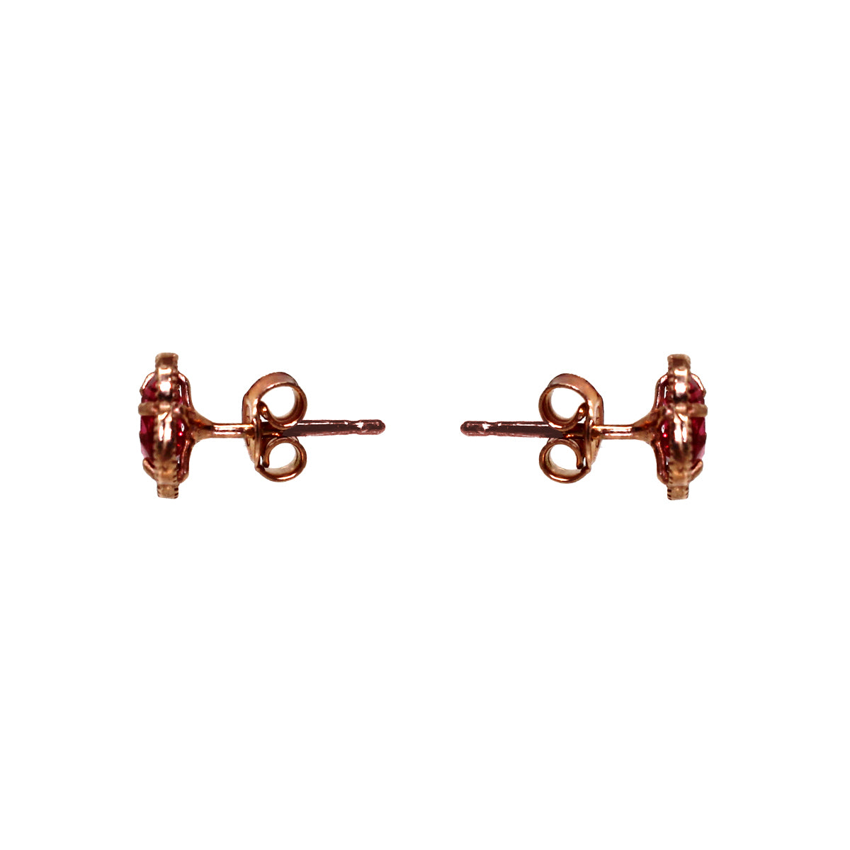 ARETES VENETO - Color Rubí y Dorado Regina Romero Arete Para Dama