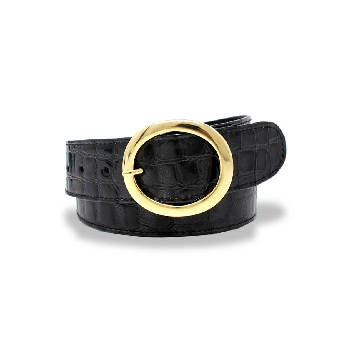 AMY - Negro Regina Romero Accesorio Cinturon Para Dama en Piel 2