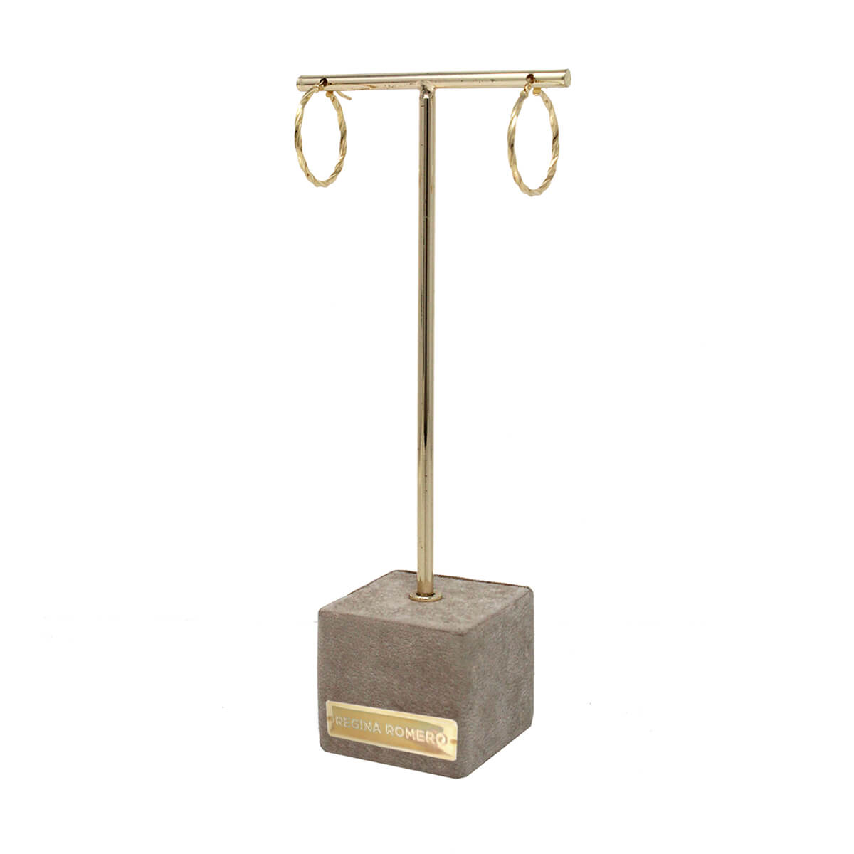 ARETES CAPRI - Dorado Regina Romero Arete Para Dama