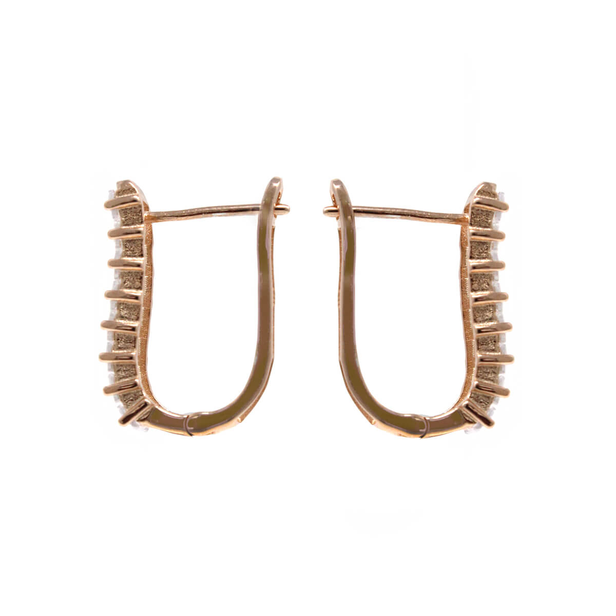 ARETES VIENA - Cristal y Dorado Regina Romero Arete Para Dama