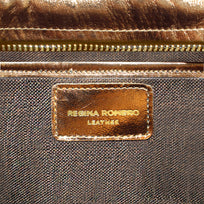 COLETTE - Bronce Regina Romero Accesorio Bolso Para Dama en Piel