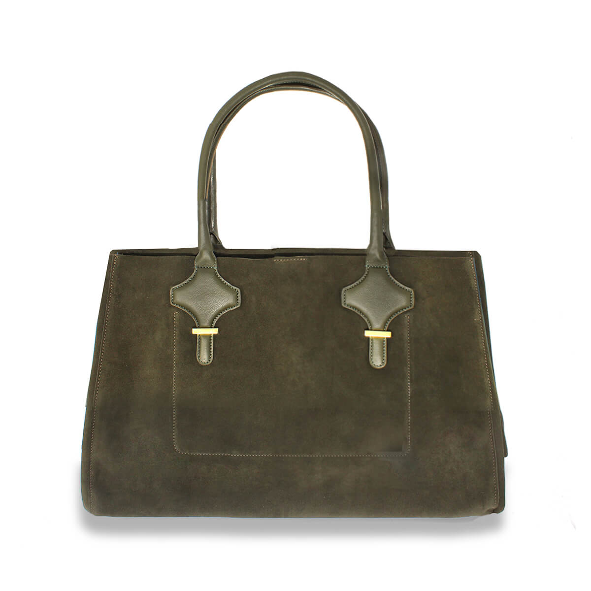 EVA - Verde Olivo Regina Romero Accesorio Bolso Para Dama en Piel