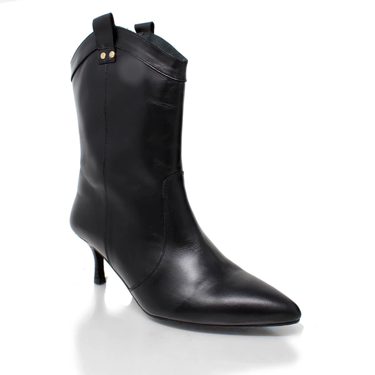 ARANTZA 60 - Negro Regina Romero Zapato Bota Botin Para Dama en Piel