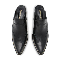 TRACY 60 - Negro Regina Romero Zapato Zapatilla Tacon Bajo Para Dama en Piel