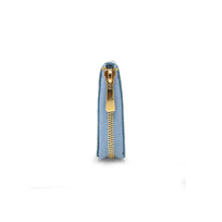 ATENEA - Azul Pastel Regina Romero Accesorio Monedero Para Dama en Piel