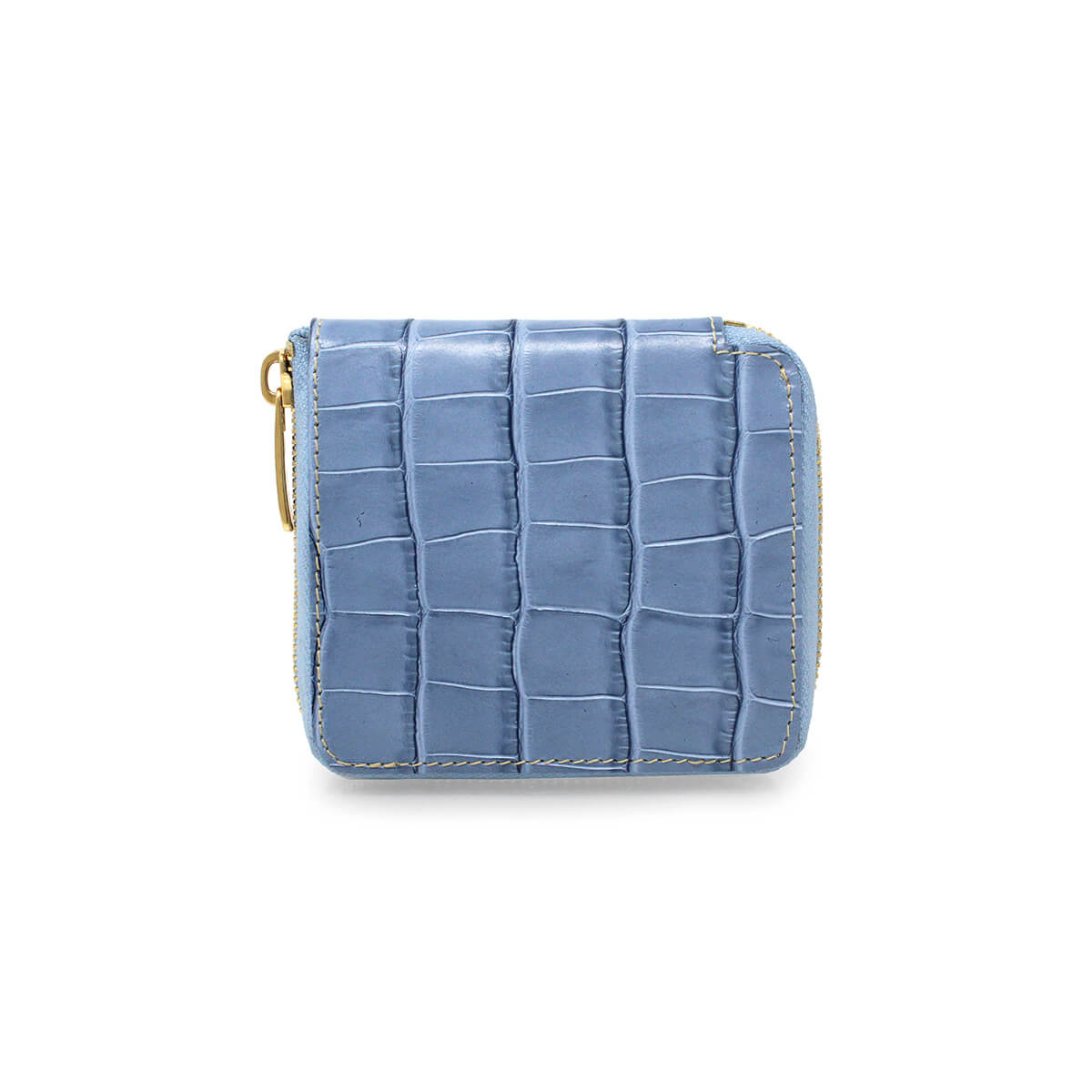 ATENEA - Azul Pastel Regina Romero Accesorio Monedero Para Dama en Piel