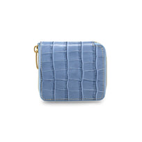 ATENEA - Azul Pastel Regina Romero Accesorio Monedero Para Dama en Piel