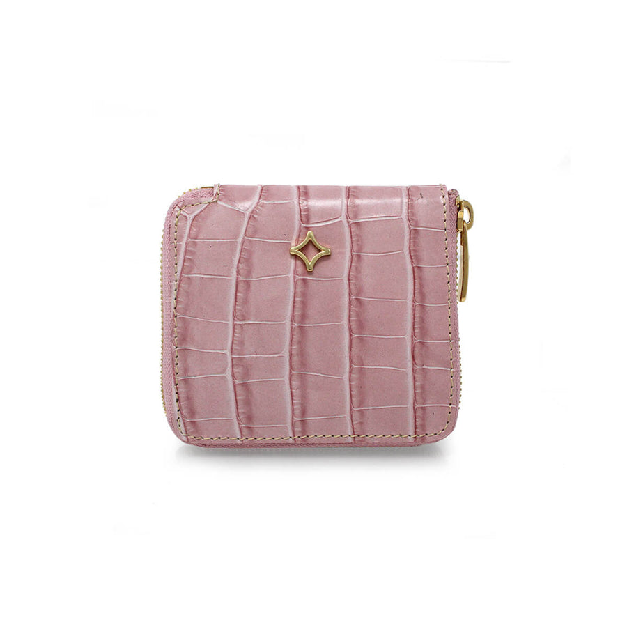 ATENEA - Rosa Pastel Regina Romero Accesorio Monedero Para Dama en Piel