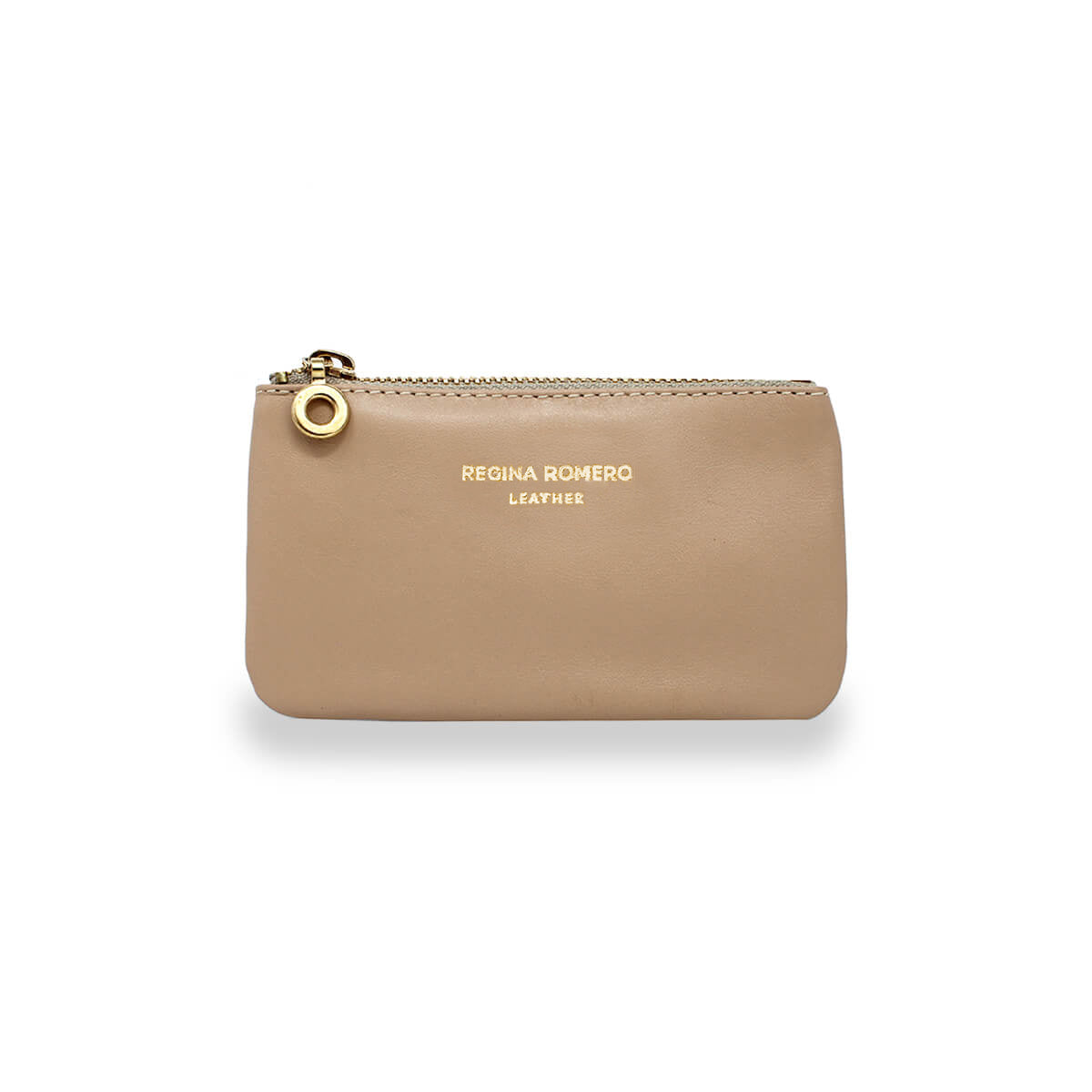 SOPHIE - Beige Regina Romero Accesorio Monedero Para Dama en Piel