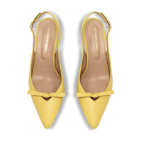 ANAHI 60 - Amarillo Regina Romero Zapato Sandalia Zapatilla Tacon Bajo Para Dama en Piel