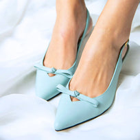 ANAHI 60 - Aqua Regina Romero Zapato Sandalia Zapatilla Tacon Bajo Para Dama en Piel