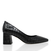 TAMARA 50 - Black Regina Romero Low Heel Sneaker for Lady in Leather