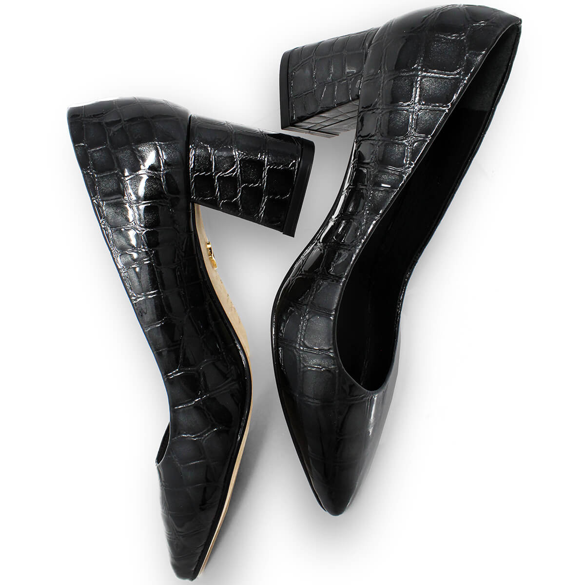 TAMARA 50 - Black Regina Romero Low Heel Sneaker for Lady in Leather