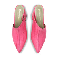 DENISE 80 - Rosa Regina Romero Zapato Zapatilla Tacon Alto Para Dama en Piel