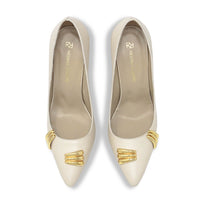 ASTRA 105 - Black Regina Romero High Heel Sneaker for Lady in Leather