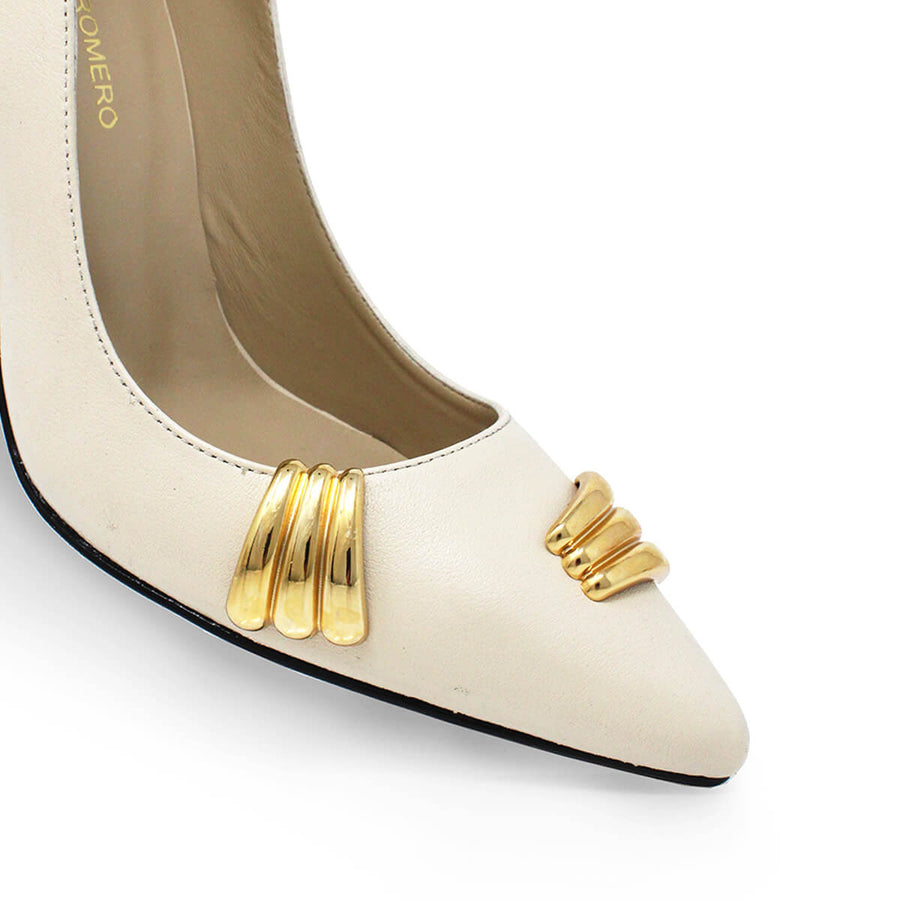 ASTRA 105 - Black Regina Romero High Heel Sneaker for Lady in Leather