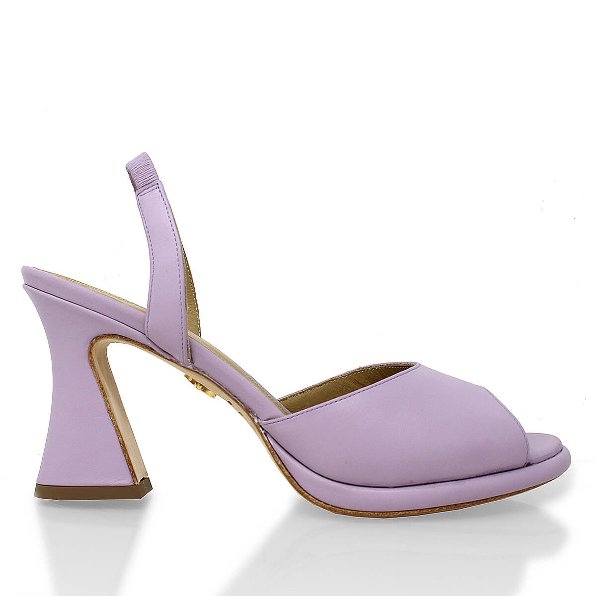 DAVINA 85 - Lila Regina Romero Zapato Zapatilla Tacon Alto Para Dama en Piel
