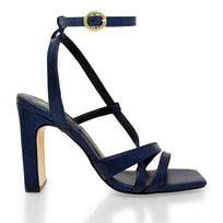 PIA 100 - Esmeralda Regina Romero High Heel Sandal Shoe for Lady in Leather