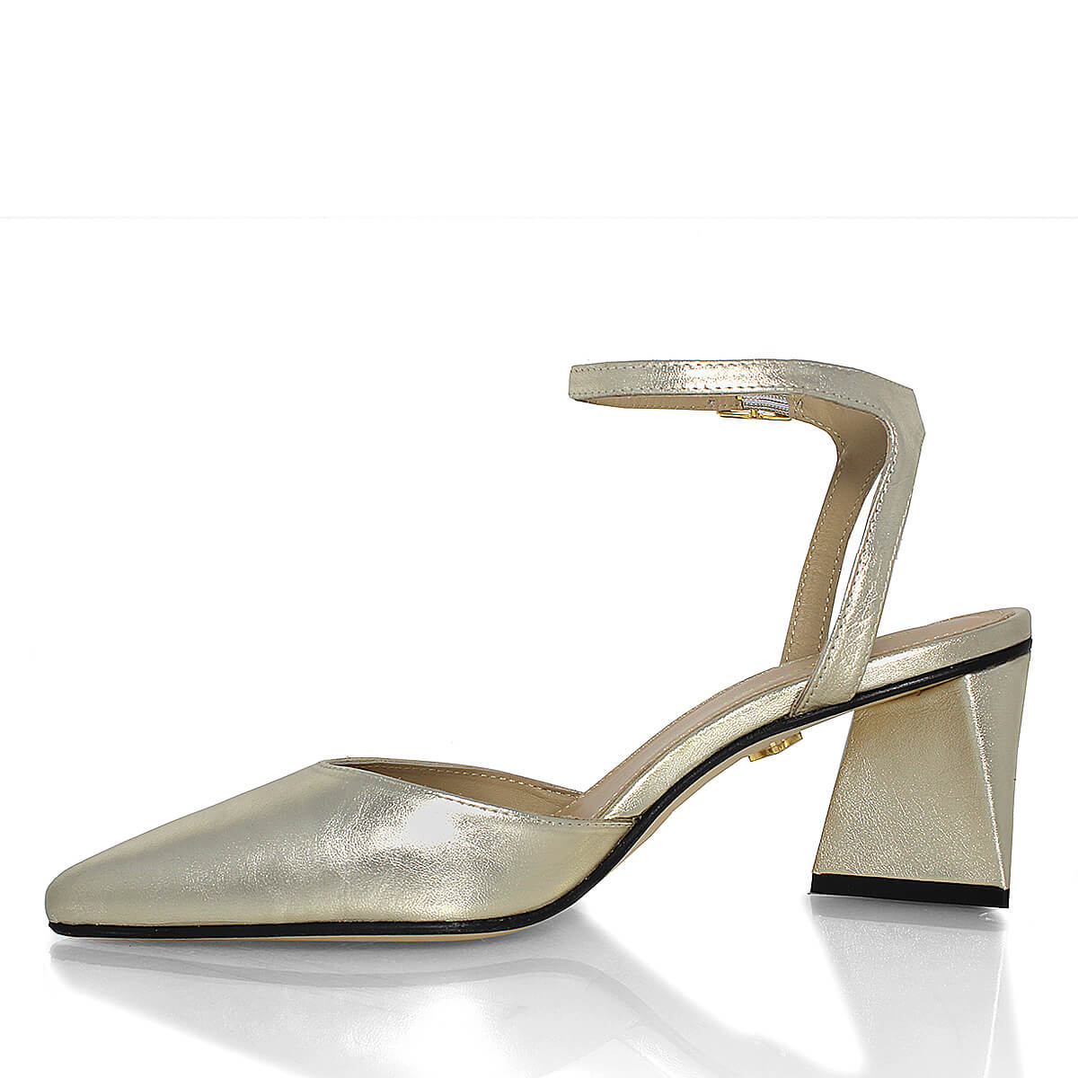 URSULA 50 - Seda Regina Romero Zapato Zapatilla Tacon Bajo Para Dama en Piel