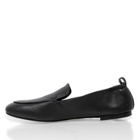 REBECA - Negro Regina Romero Zapato Mocasin de Piso Para Dama en Piel