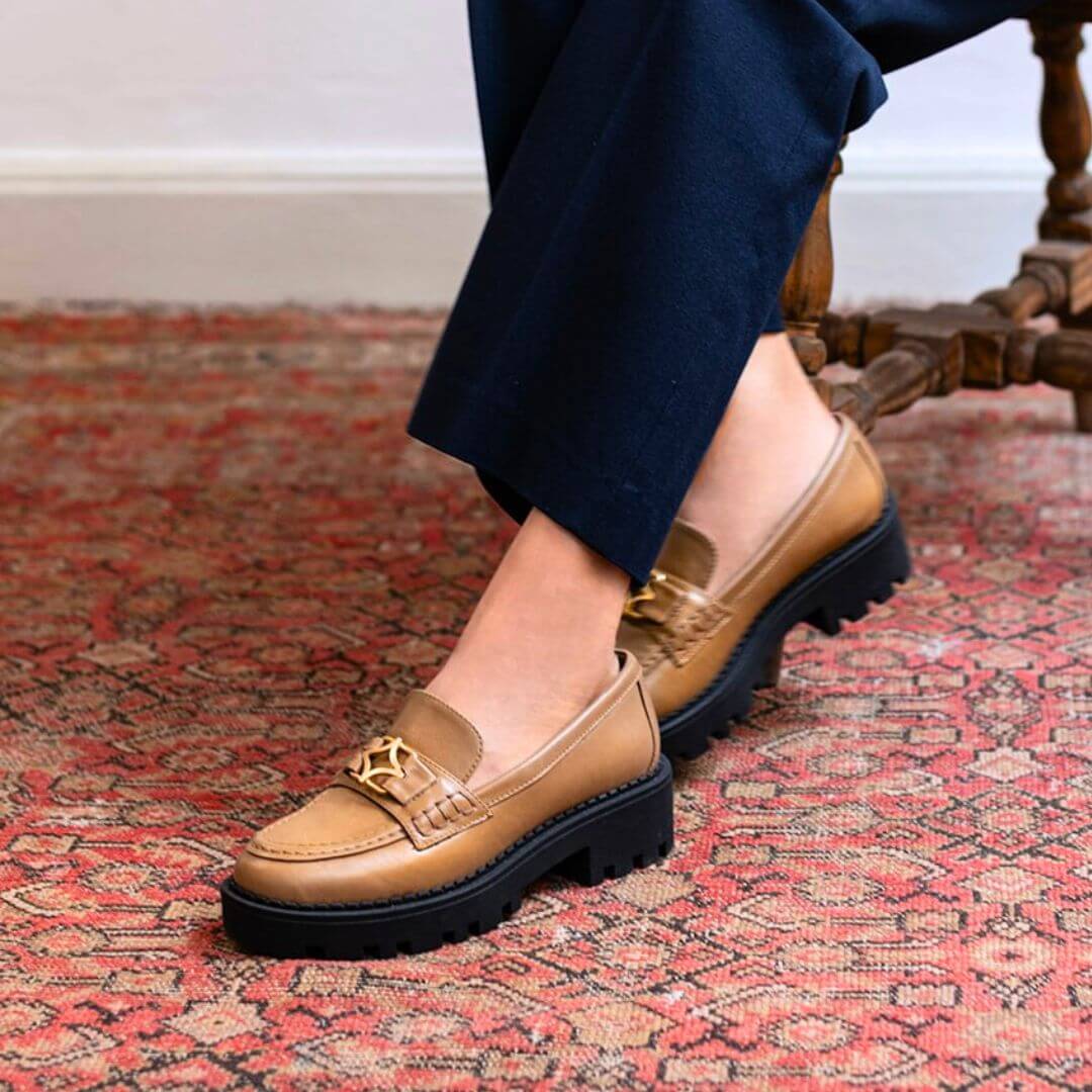 MARCY - Mocha Regina Romero Zapato Tenis Urbano Sport Para Dama en Piel