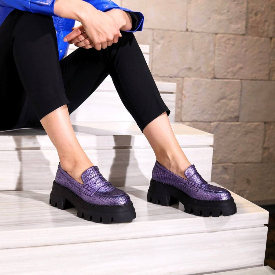 LOVE 65 - Amatista Regina Romero Zapato Tenis Urbano Sport Para Dama en Piel