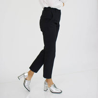 ERICA 75 - Plata Regina Romero Zapato Zapatilla Tacon Alto Para Dama en Piel