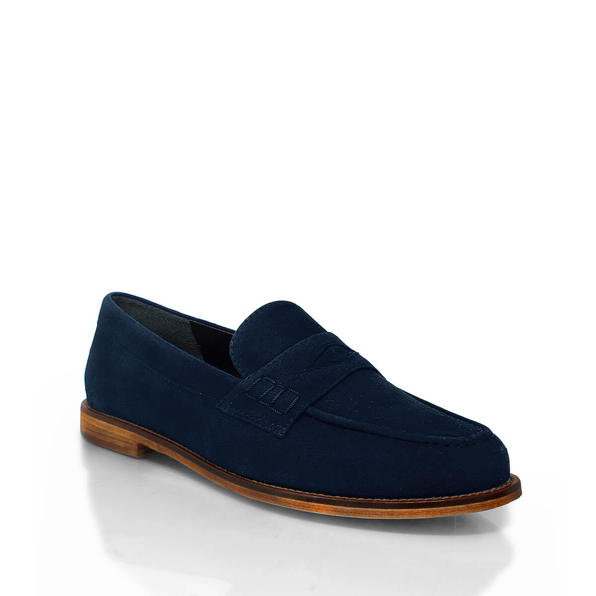 ALBERTA - Black Regina Romero Leather Flat Moccasin for Lady