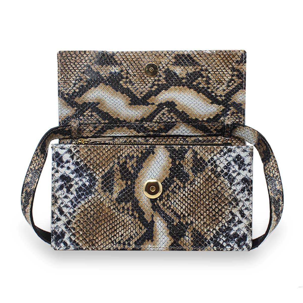 ARTEMISA - Blanco Regina Romero Accesorio Cartera Para Dama en Piel