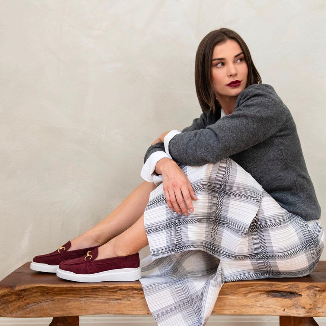 JUDY FLOW - Vino Regina Romero Zapato Tenis Urbano Sport Para Dama en Piel