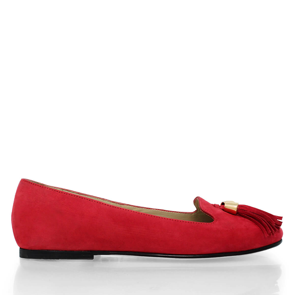 Zapatos rojos de best sale piso para dama
