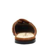 GISELLE - Nuez Regina Romero Flat Ballerina Floor Shoe for Women in Leather