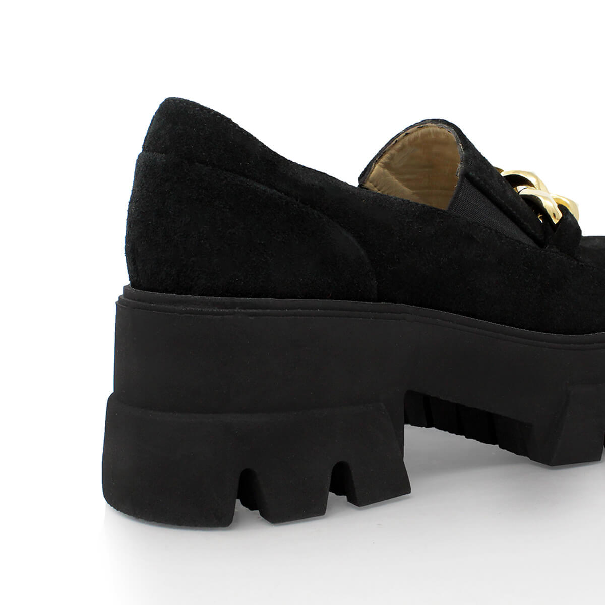 RAQUEL 65 - Gamuza Negro Regina Romero Zapato Tenis Urbano Sport Para Dama en Piel