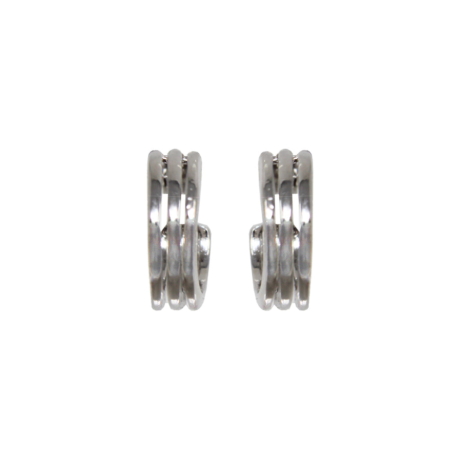 ARETES BERLIN - Brillante Platino Regina Romero Arete Para Dama