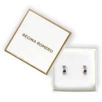 ARETES BERLIN - Brillante Platino Regina Romero Arete Para Dama
