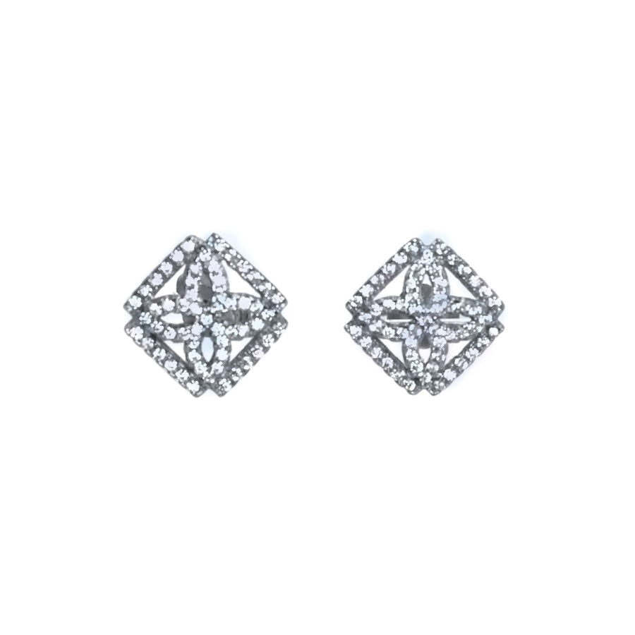 ARETES MARSELLA - Plateado Regina Romero  Arete Para Dama