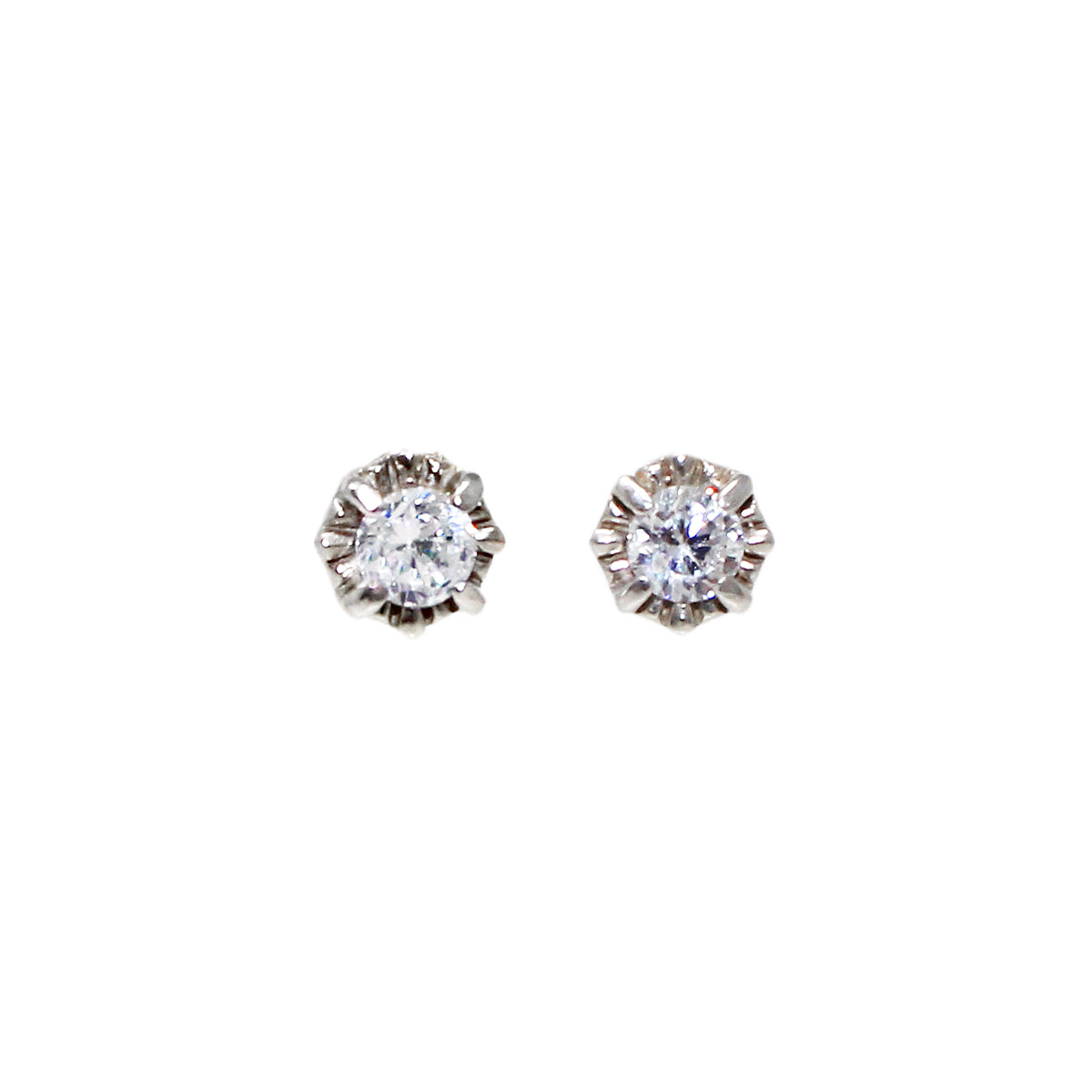 ARETES ST MORITZ - Cuarzo y Plateado Regina Romero  Arete Para Dama