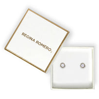 ARETES ST MORITZ - Cuarzo y Plateado Regina Romero  Arete Para Dama