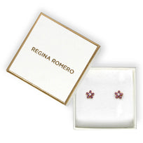 ARETES SANREMO - Lila y Cuarzo Regina Romero  Arete Para Dama
