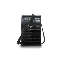 AMARA - Negro Regina Romero Accesorio Porta Celulares Para Dama en Piel
