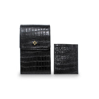 AMARA - Negro Regina Romero Accesorio Porta Celulares Para Dama en Piel