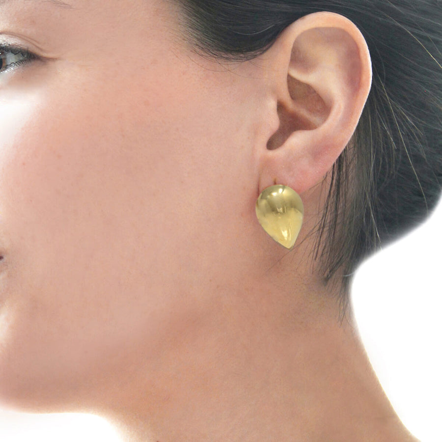 DEWI EARRINGS - Gold Regina Romero Women's Earring