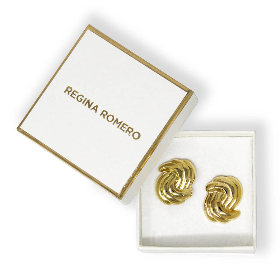 FLORENCIA EARRINGS - Gold Regina Romero Women's Earring