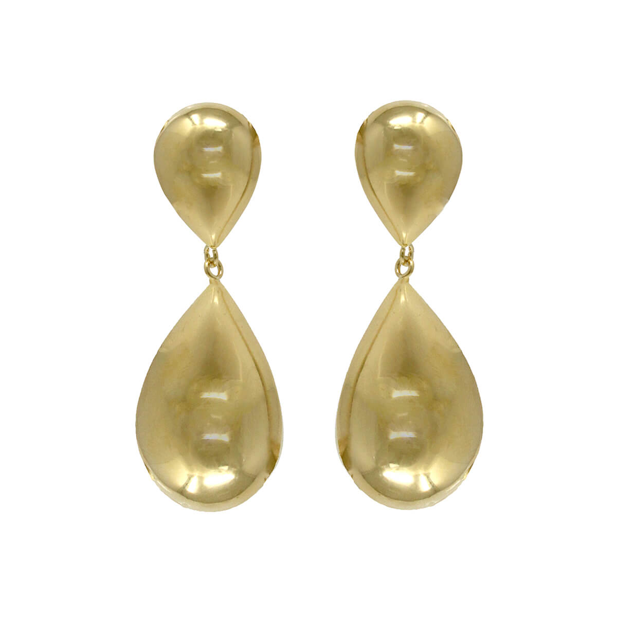 FARRAH EARRINGS - Gold Regina Romero Women's Earring