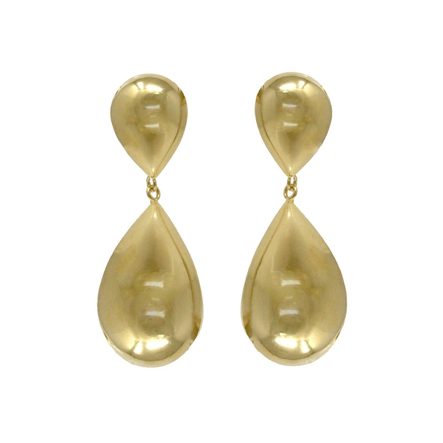 FARRAH EARRINGS - Gold Regina Romero Women's Earring