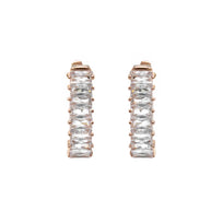 ARETES VIENA - Cristal y Dorado Regina Romero Arete Para Dama